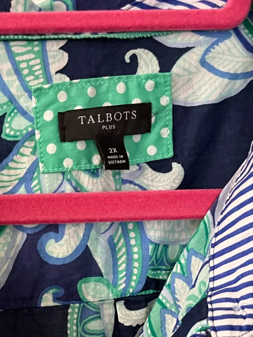 Talbots Cotton Button Down - Picture 4 of 5